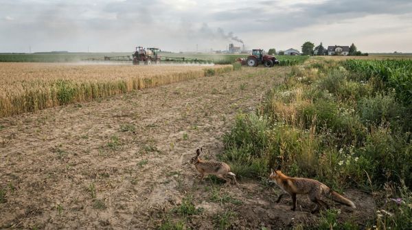 Comment l'agriculture intensive menace la faune sauvage